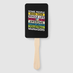 Volleyball Player Volleyball Managers Hand Fan