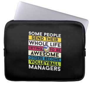 Volleyball Player Volleyball Managers Laptop Sleeve
