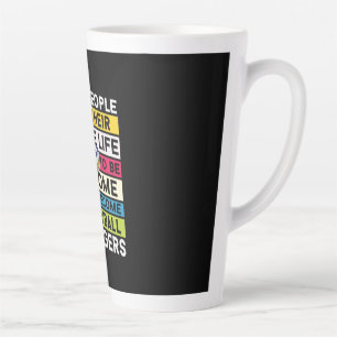 Volleyball Player Volleyball Managers Latte Mug