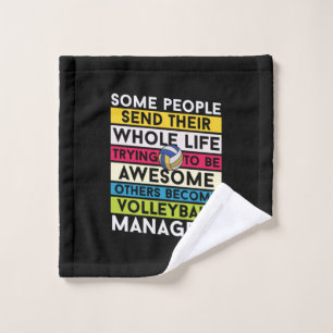 Volleyball Player Volleyball Managers Wash Cloth