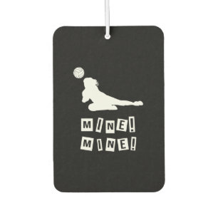 Volleyball Player   Volleyball Mine Car Air Freshener