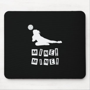 Volleyball Player Volleyball Mine Mouse Pad