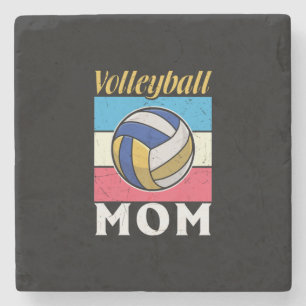 Volleyball Player Volleyball Mom Stone Coaster