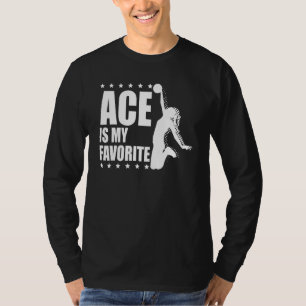 Volleyball Players Volleyball Team Graphic Sports T-Shirt