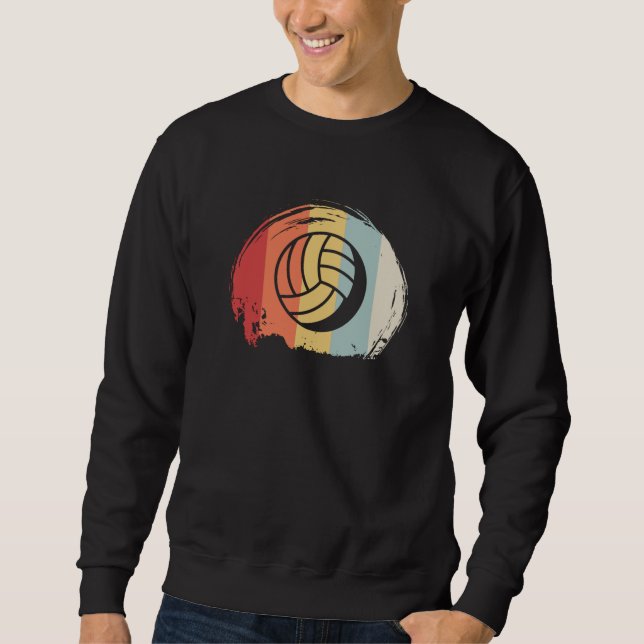 Volleyball Retro Sweatshirt (Front)