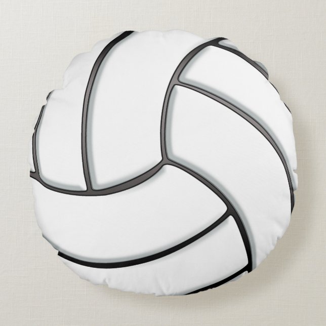 Volleyball Round Cushion (Front)