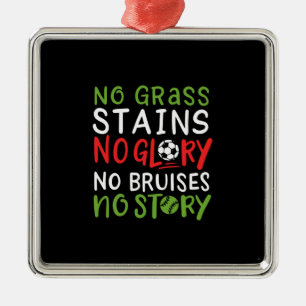 Volleyball Saying Metal Ornament