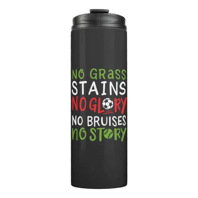 Volleyball Saying Thermal Tumbler (Front)