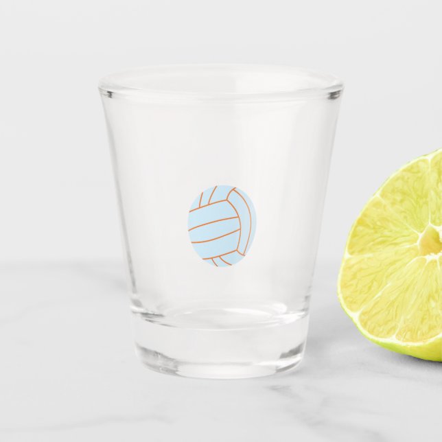 volleyball shot glass (Front)