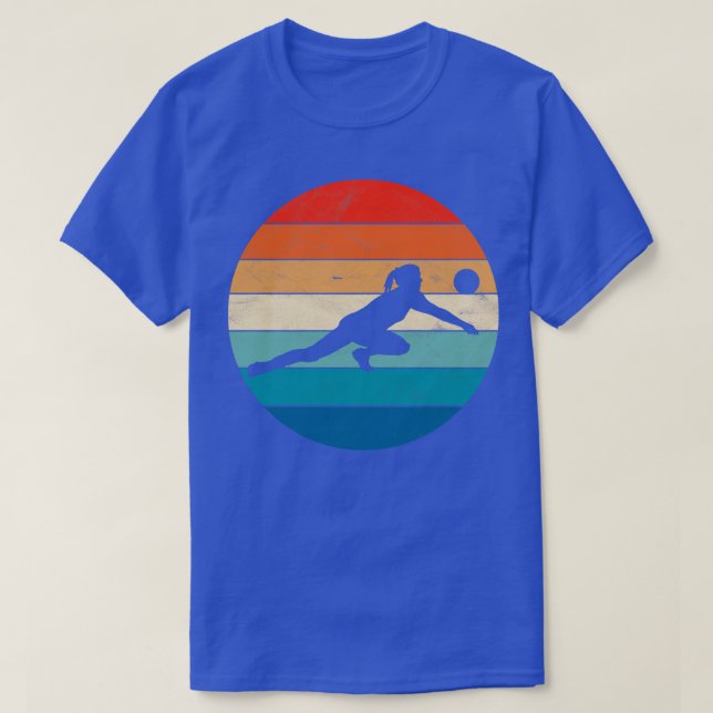 Volleyball Spike T-Shirt (Design Front)