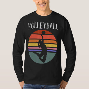 Volleyball Sport  Team Sport Retro Volleyball T-Shirt