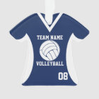Volleyball Sports Jersey Blue with Photo