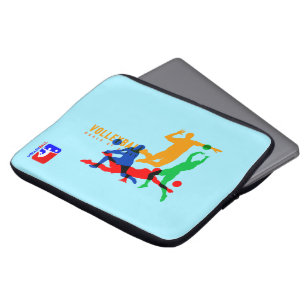 Volleyball Sports Laptop Sleeve Bag 13"