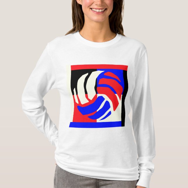 Volleyball T Shirt (Front)