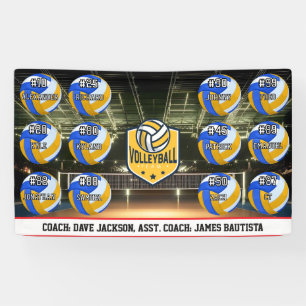 Volleyball Team Banner