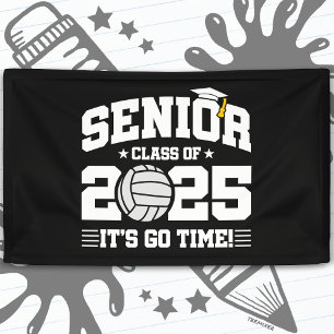 Volleyball Team Class 2025 Graduation Senior 2025 Banner