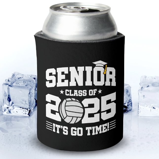 Volleyball Team Class 2025 Graduation Senior 2025 Can Cooler (Creator Uploaded)