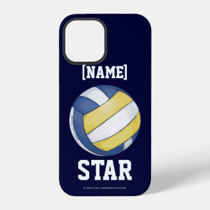 Volleyball Team Name and Number Case-Mate iPhone C 12 Case