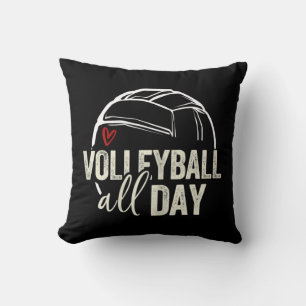 Volleyball Teen Girl Women Volleyball Graphic Voll Cushion