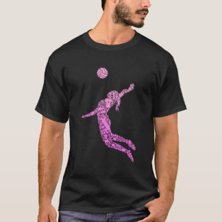 Volleyball Teen Girl Women Youth Players T-Shirt