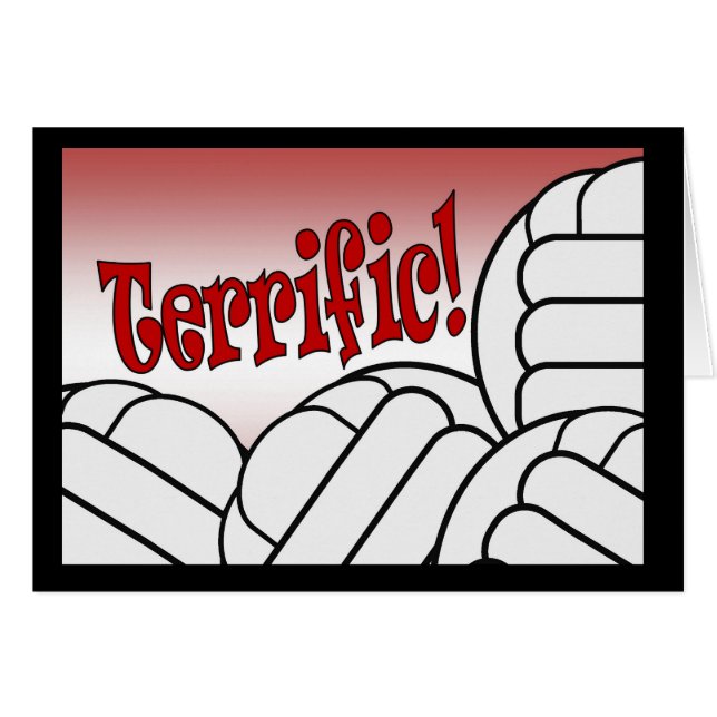 Volleyball - Terrific! (Front Horizontal)