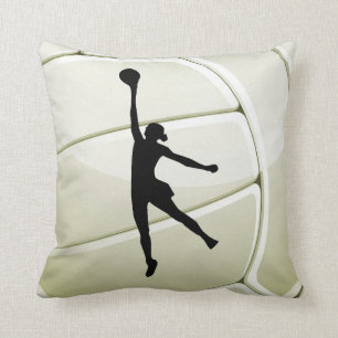 Volleyball Throw Pillow