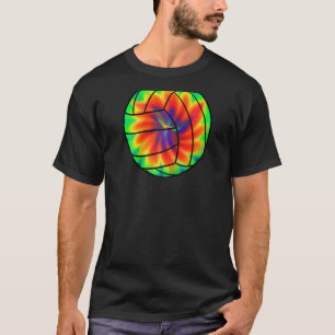 Volleyball Tie Dye Team Player Sports Game Athlete T-Shirt