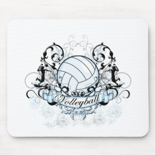 Volleyball Tribal Mouse Pad