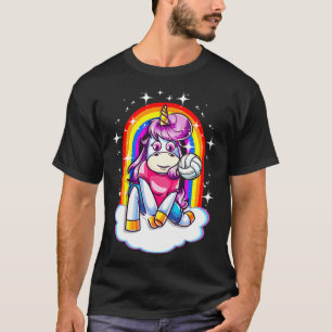 Volleyball Unicorn Sports Cute Team Player Coach M T-Shirt