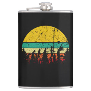 Volleyball - Volleyball Player Evolution Hip Flask