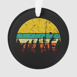 Volleyball - Volleyball Player Evolution Ornament