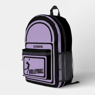 Volleyball, Volleyball player girl, Birthday gift Printed Backpack