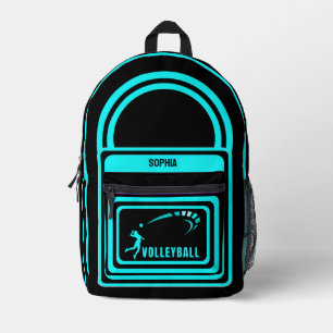 Volleyball, Volleyball player girl, Birthday gift Printed Backpack