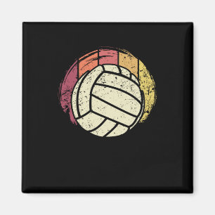 Volleyball Volleyball-Player Retro Magnet