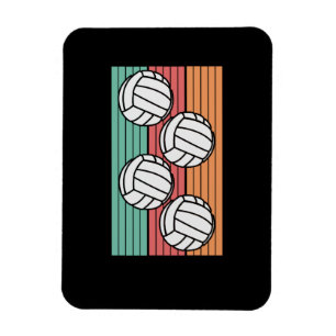 Volleyball - Volleyball Retro Magnet