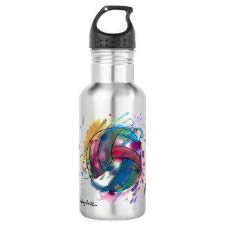 Volleyball Water Bottle by Emma & Evan