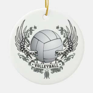 Volleyball Wings Ornament