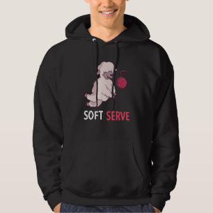 Volleyball Wool Sheep Animal Humour Beach Volleyba Hoodie