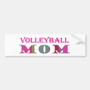 VolleyballMom Bumper Sticker