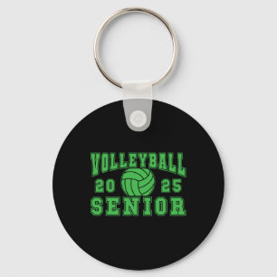 Volleybyll Senior Night Volleybyll Senior 2025 Gra Key Ring