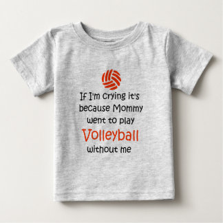 VolleyChick VolleyBaby Cry Baby T-Shirt