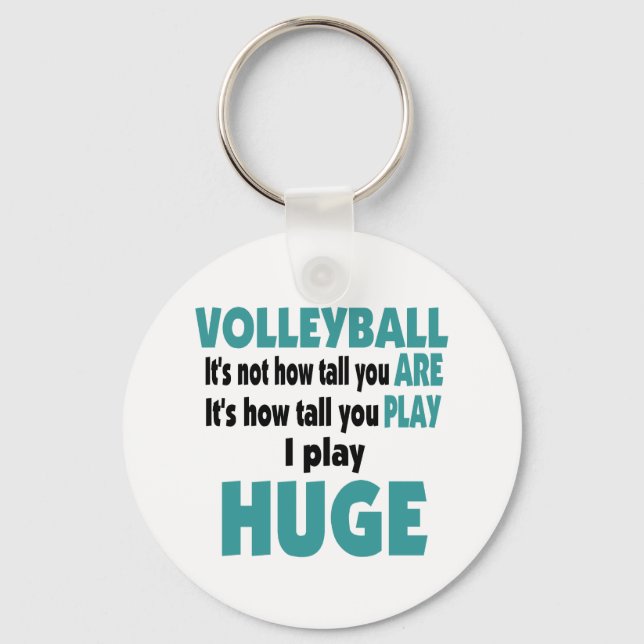 VolleyChick's Huge Key Ring (Front)