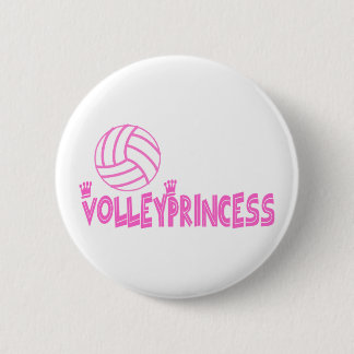 VolleyChick's Princess 6 Cm Round Badge