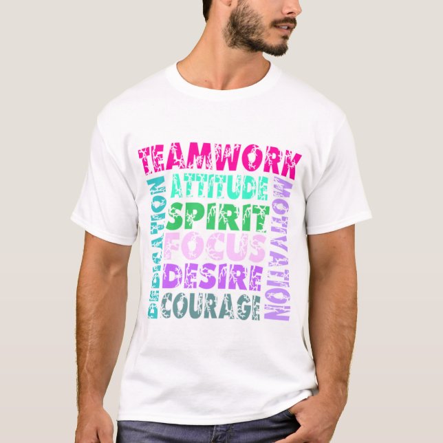 VolleyChick's Teamwork T-Shirt (Front)