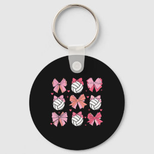 Volleyll Coquette Bow Volleyll Mum Mothers Day Sof Key Ring