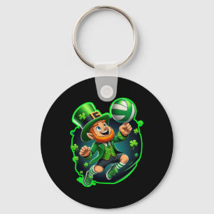 Volleyll St Patricks Day Irish Volleyll  Key Ring