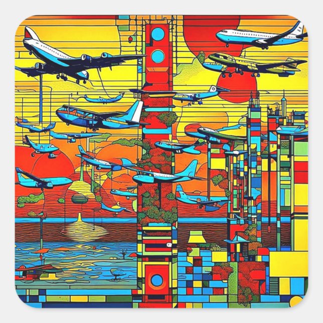 Volo 10 square sticker (Front)