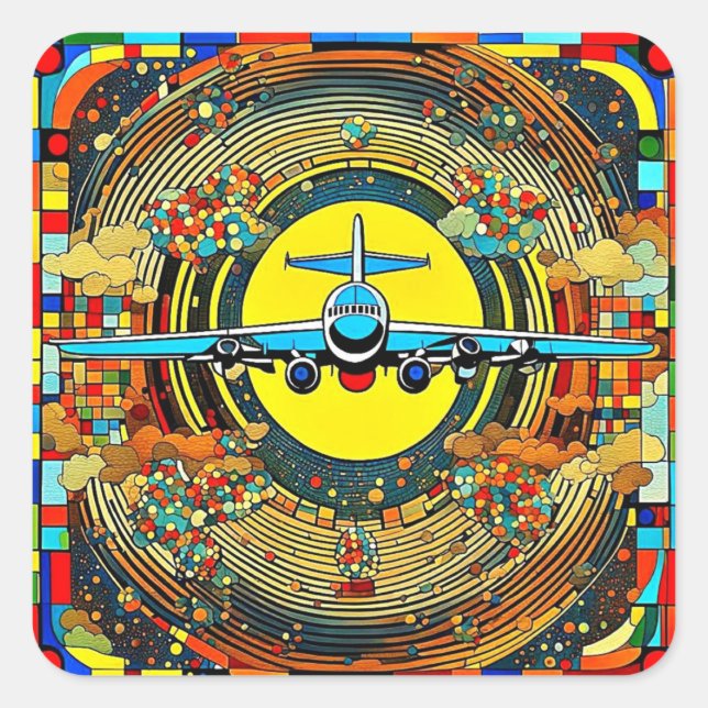 Volo 15 square sticker (Front)