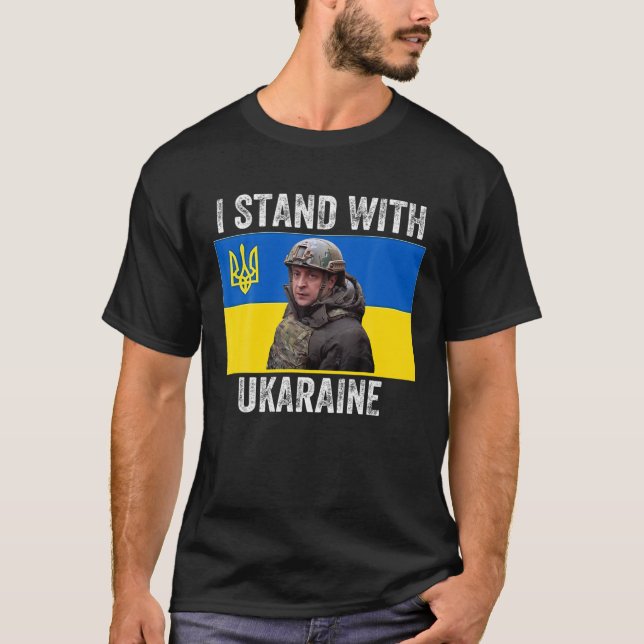 Volodymyr Zelensky Not All Heroes Wear Capes Suppo T-Shirt (Front)