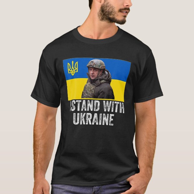 Volodymyr Zelensky Not All Heroes Wear Capes Suppo T-Shirt (Front)